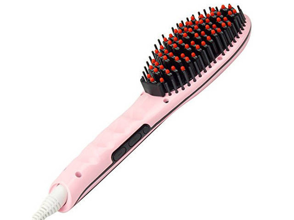 Lcd elektriskā matu iztaisnošanas birste