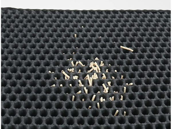 Cat litter mat for cat litter