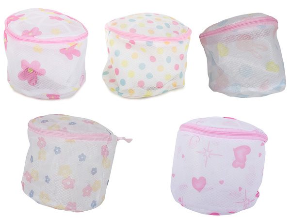 Košový síťovaný pytel na praní spodního prádla podprsenek