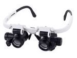 Lupa okulary zegarmistrzowskie naprawa 8x 23x led