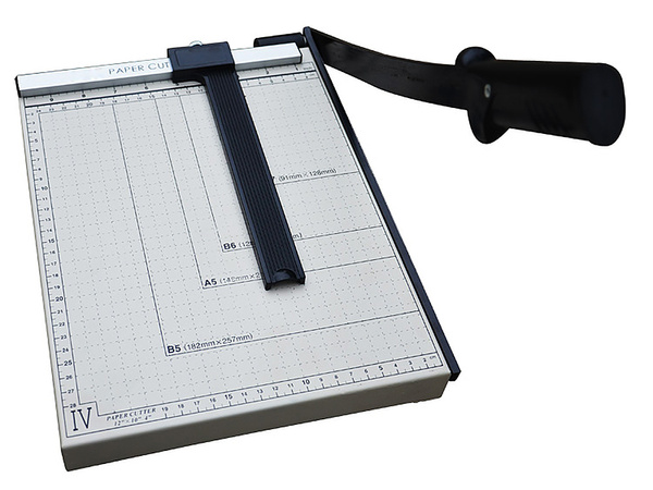 Paper-cutting guillotine metal measure b7-a4
