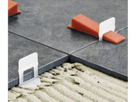 Système de nivellement des carreaux 100 clips 100 cales