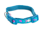 Collar de tela para perro gato con campana 1.5