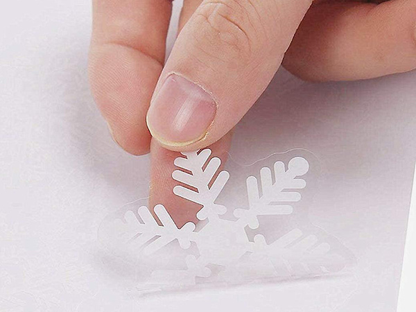 Ziemassvētku logu uzlīmes ziemassvētku eglītes