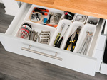 Küchenorganisator für besteckschublade faltbar xxl modularer behälter