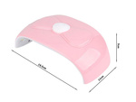 Uv nail lamp 18 led 54w hybrids gels dual
