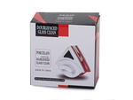 Double-sided window washer with magnetic wiper