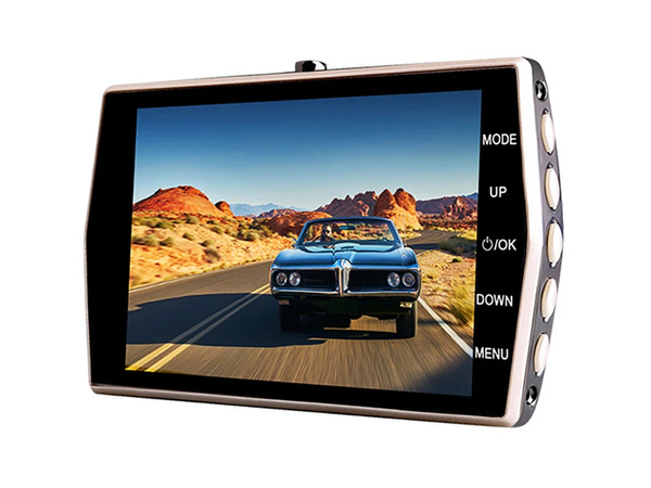 Full hd kamera do auta s lcd displejom spätný videorekordér