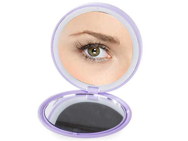 Miroir de maquillage cosmétique éclairé par led