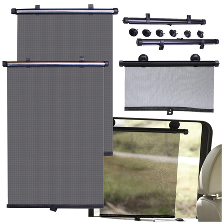 Roller blinds car window cover 2 pcs.