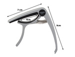 Klasikinės gitaros capodaster metalo + pick