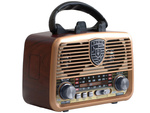 Radio przenośne kuchenne retro radio fm am bluetooth usb akumulator antena