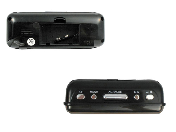 Alarm clock electronic mains led 24h alarm