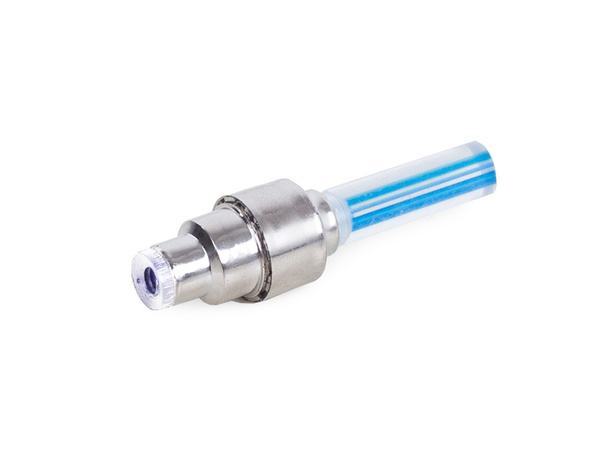 Válvula luminosa para bicicleta por rueda 2 piezas
