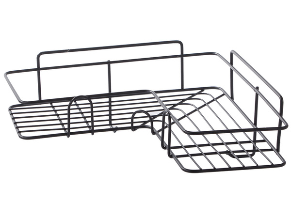 Bēniņu stūra vannas istabas dušas plaukts karājas 2x āķis