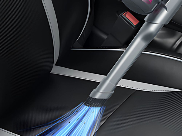 Vertikālais putekļu sūcējs bez maisa rokas 2in1 100w 4 hepa sprauslas