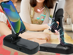 Lautsprecher telefonständer teleskopischer griff bluetooth powerbank halterung
