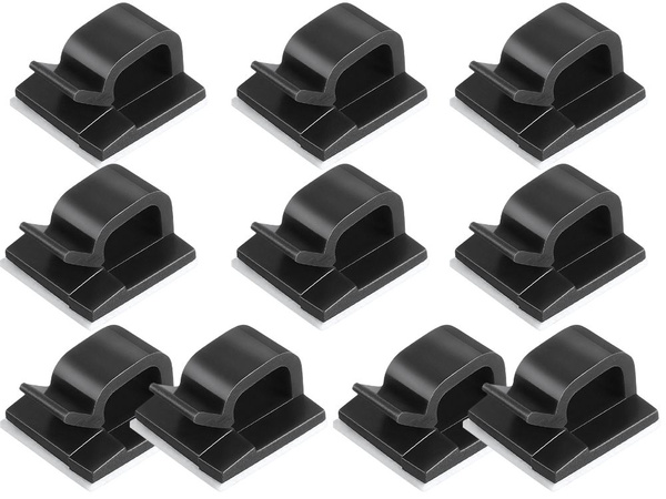 Cable organiser wiring holder clips 10pcs