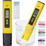 Elektronisches ph meter wasser tester kalibrierung