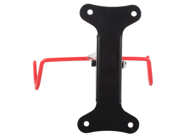 Bicycle rack wall bracket 2 hooks
