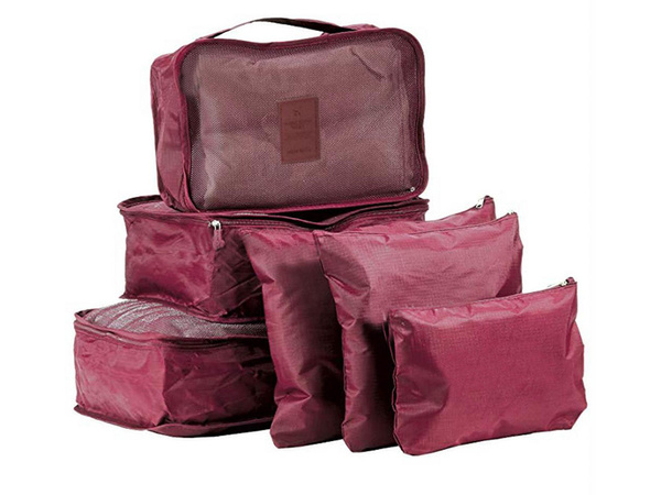 Organizátory na cestovanie pre vrecia na bielizeň x6