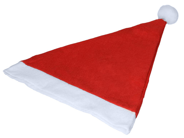 Santa klobúk s bambulou kostým kostým