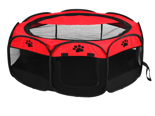 Enclos pliable pour chien lit pour animal de compagnie cage pour chat grand chenil léger