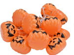 Lumières 10 led hanging pumpkins halloween 200cm glowing decoration pumpkin decoration