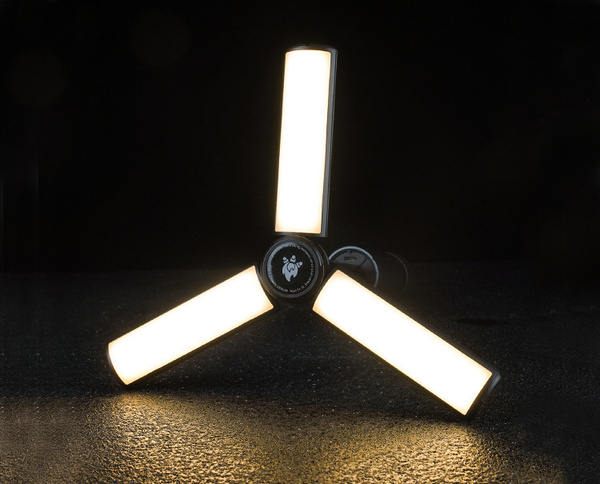 Tourist light camping torch multifunctional telescopic led tent