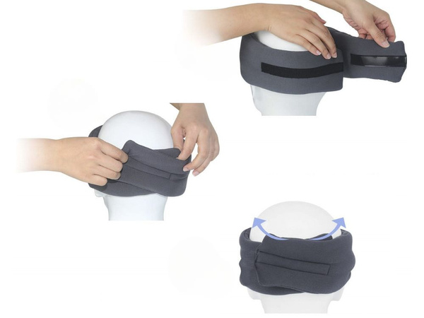 Páska přes oči na spaní zatemňovací maska měkká lepší spánek relaxace