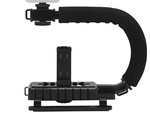 Vlogging kit grabación vídeo trípode micrófono soporte teléfono