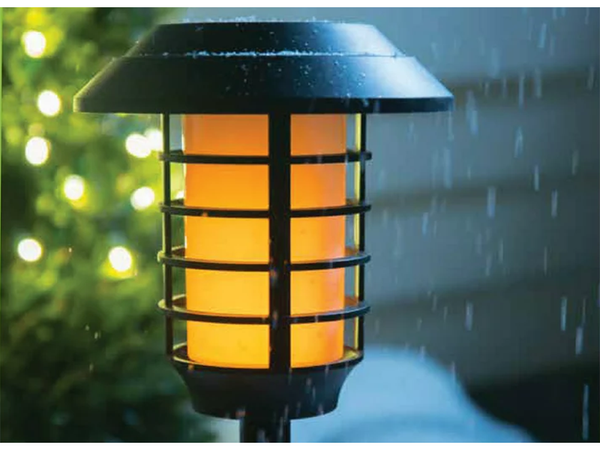 Dārza lampa saules lukturis lukturis rgb tālvadības pults