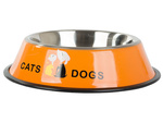 Metal anti-slip dog bowl 500ml