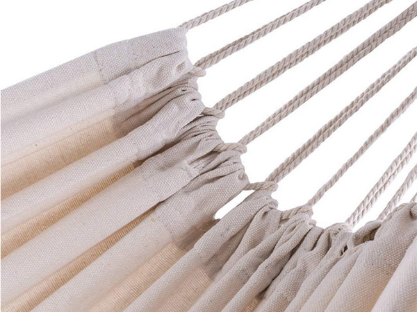Materiel unique hammak 200x80 couvert sac boho avec cordesha