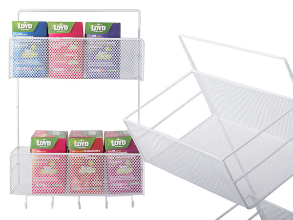 Metāla organizators piekaramais plaukts virtuves plaukts vannas istabas pakaramais