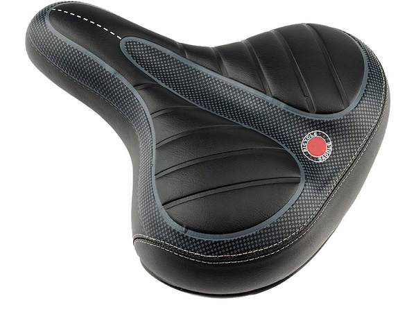Selle de bicyclette confortable mousse souple ressorts