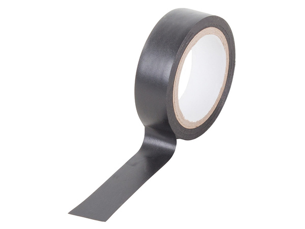 Pvc izolācijas lente melna, ūdensizturīga 9m