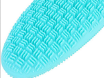 Silicone back massager brush