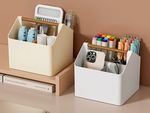 Desk organiser tray for small items for the bathroom for cosmetics