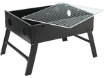 Grătar de călătorie portabil caz pliabil cărbune camping bbq