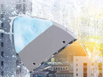 Double-sided magnetic window cleaner strong magnets precise squeegee