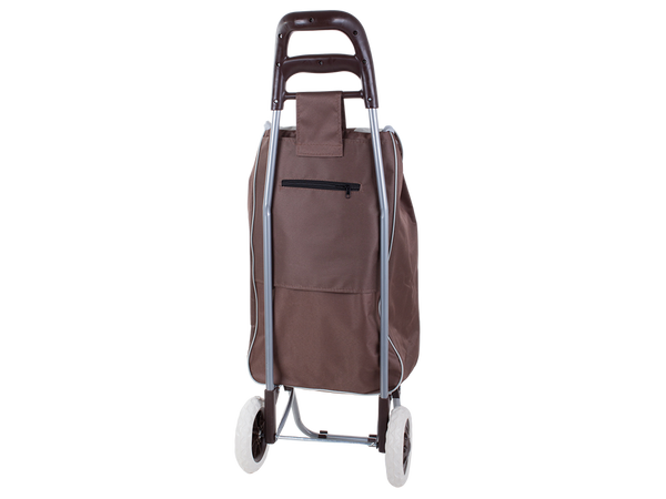 Iepirkumu ratiņi iepirkumu maisiņš uz riteņiem ciets