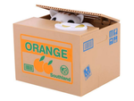 Tirelire chaton automate interactif miaule