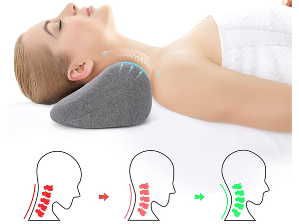 Oreiller orthopédique en mousse moulée soutien ergonomique