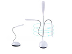 Lampe de bureau scolaire 4led blanche