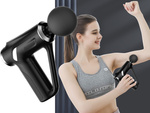 Back massage gun body leg massager strong massage gun 4 tips