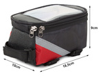 Impermeabil biciclete sac pannier telefon titular caz pungă