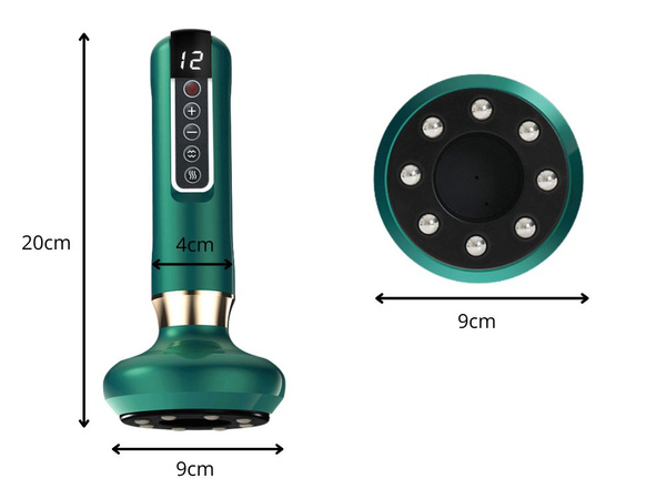 Chinese bubble electric vacuum massager chinese bubble suction control