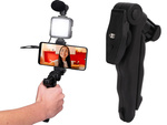 Kit vlogging trépied microphone support téléphone enregistrement vidéo