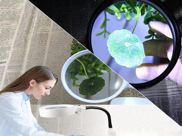 Suurendusklaas kosmeetiline led lamp